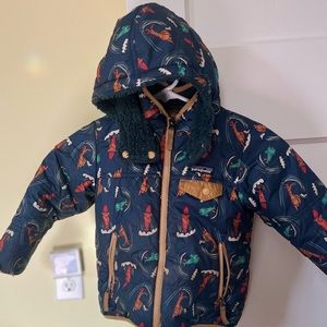 Reversible Patagonia coat — size 4T